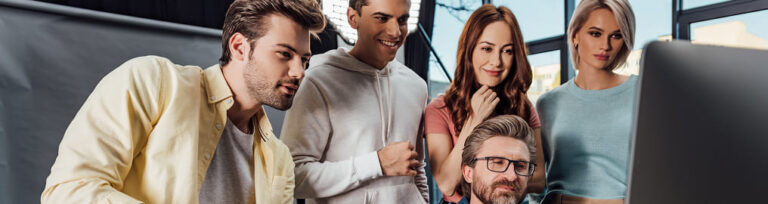 About Us 10 selective focus of happy creative director and ass 2024 11 15 04 49 26 utc 1